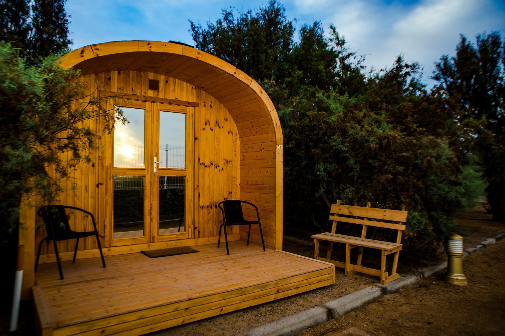 Eco-Wooden Houses Camping Montana Roja El Medano  Exterior photo
